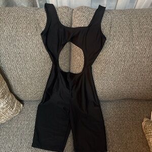 Fashion Nova Black Cut-Out Shapewear